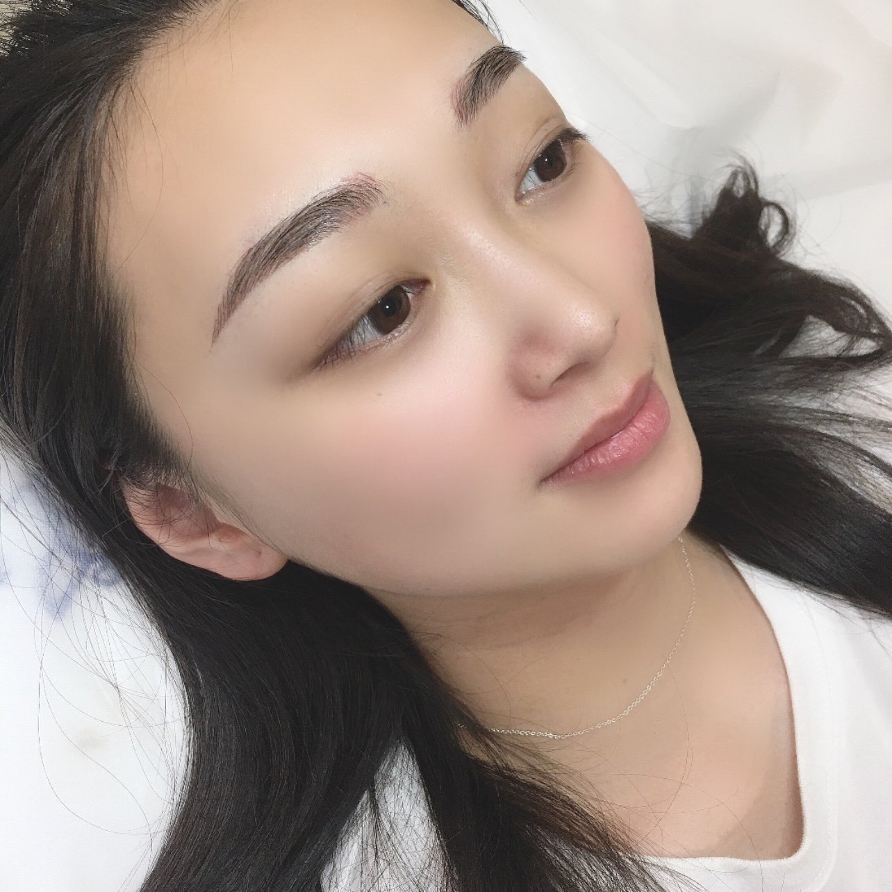 我这是第一次做这种半永久的眉毛