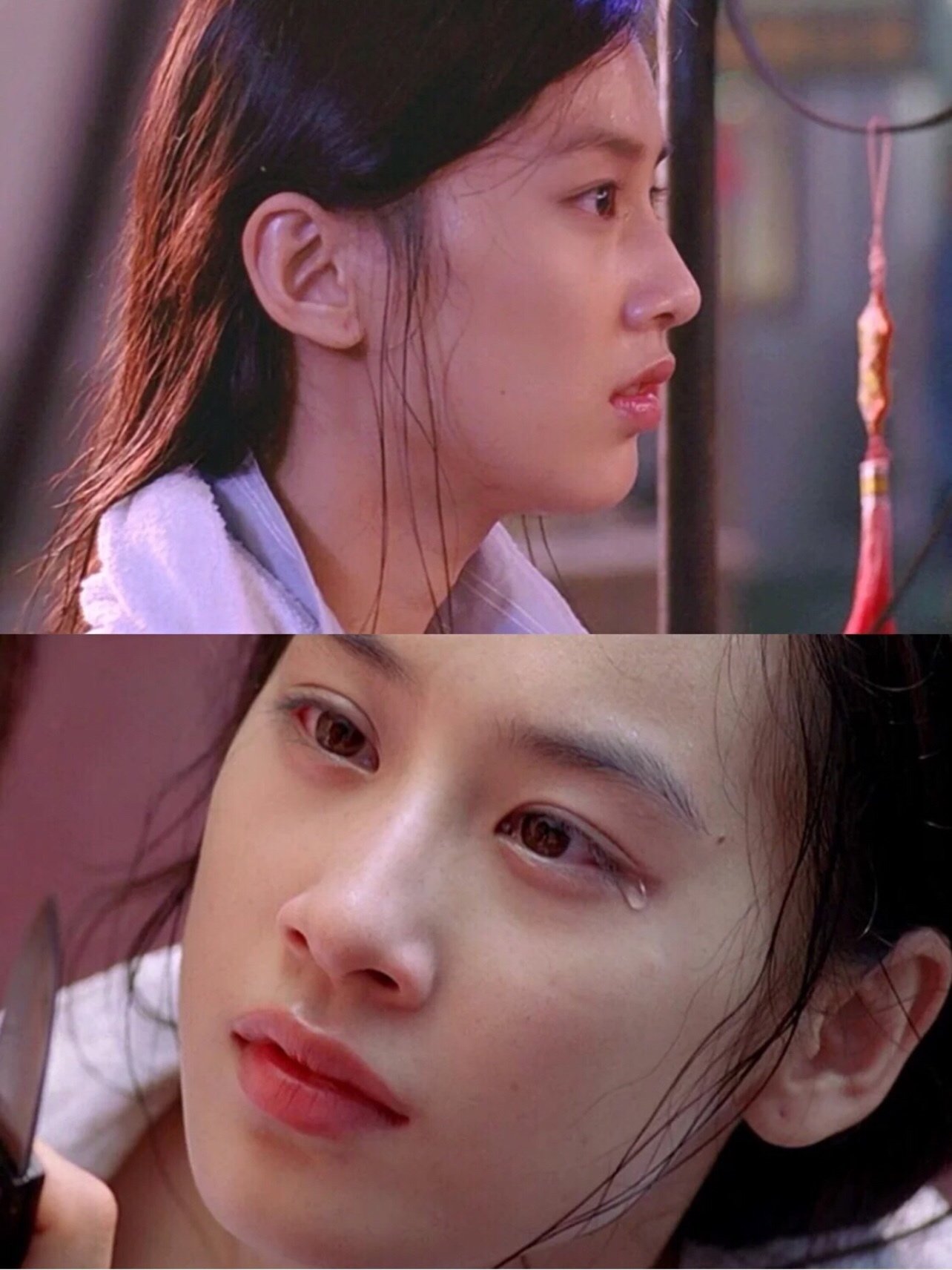 虽然是惊鸿一瞥的表演,但其清纯的哑女形象,让她成为一众宅男心目中