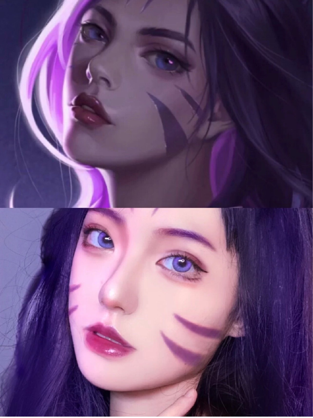 英雄联盟卡莎仿妆|你是猎人 还是猎物