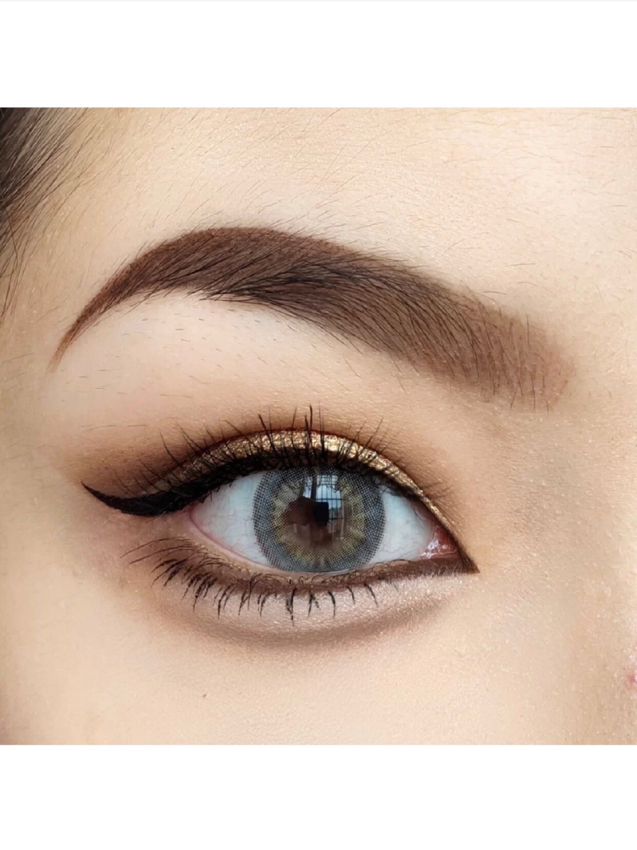 泰式眼妆三肿眼泡消肿金棕色眼妆