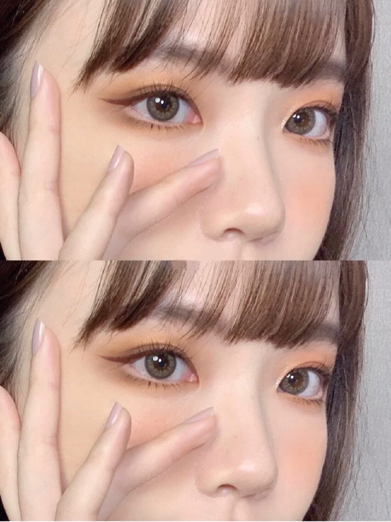 内双眼妆巨消肿轻欧美甜酷日常妆