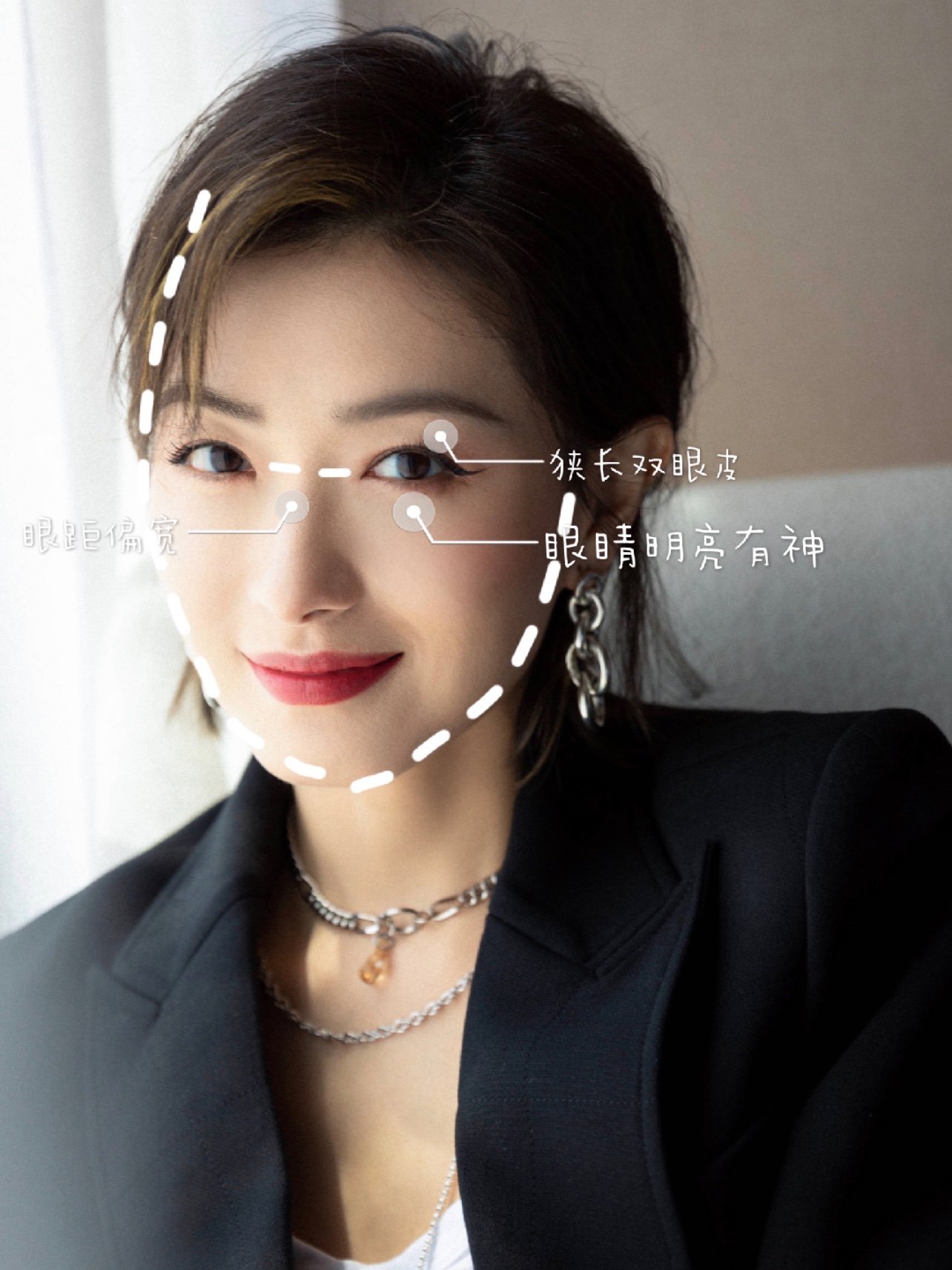 一提到鹰系美人我就想到了万茜,她在乘风破浪的姐姐里_圈子-新氧美容
