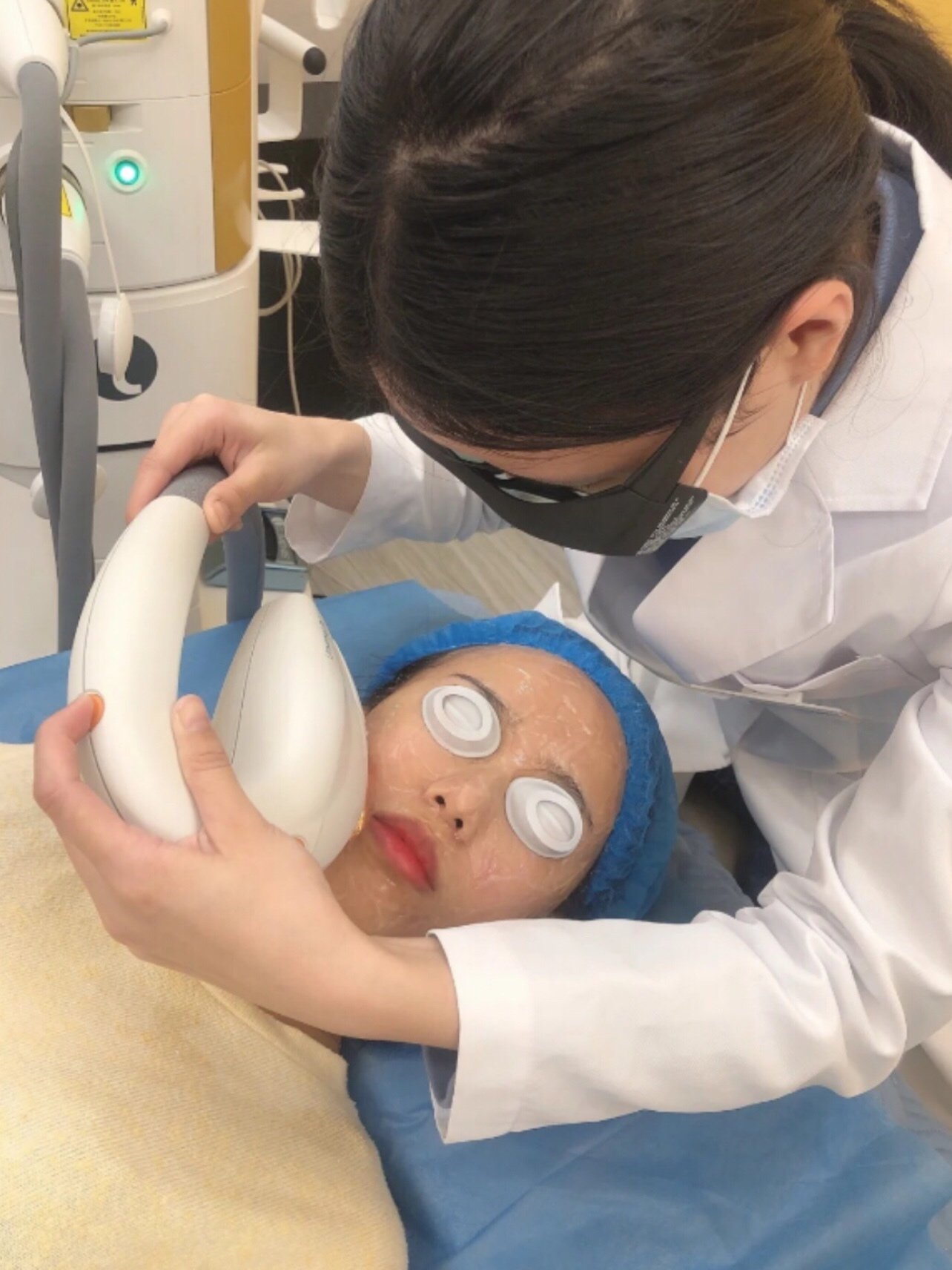 超光子做完这么久了,一直有坚持敷医用面膜,肤色也比_圈子-新氧美容