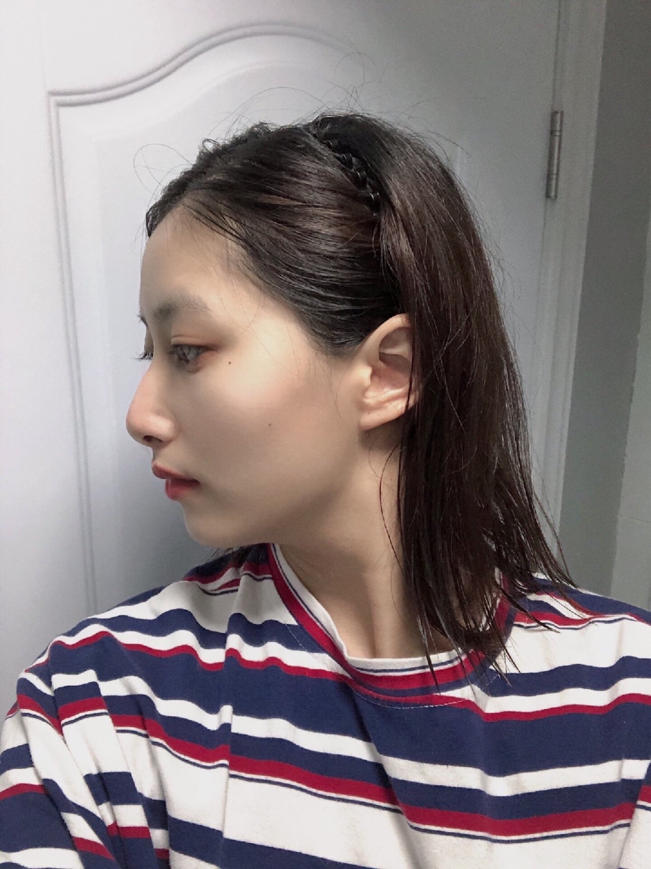 再来发组素颜自拍～皮肤真的有变好哦,这点挺满意