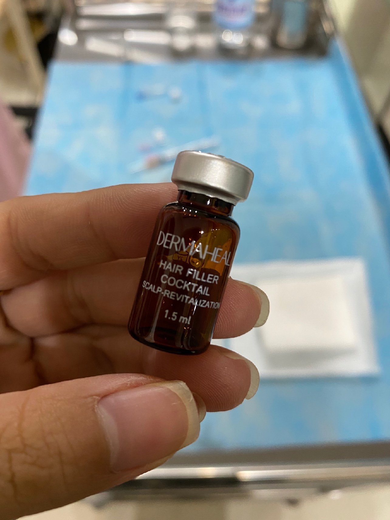 新氧试用官德玛莉小棕瓶注射后即刻