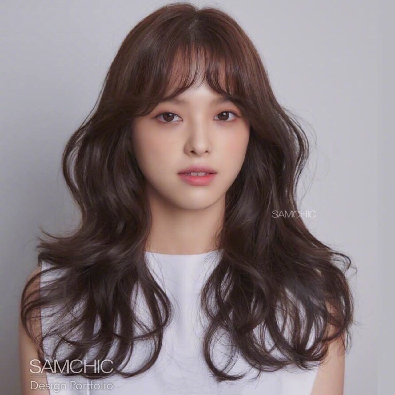 韩国女孩发型图片大全图片