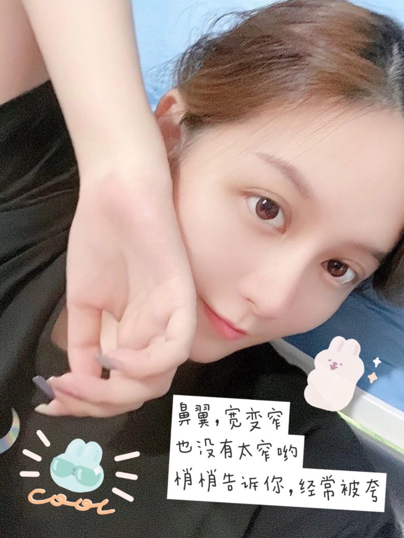 4个月的鼻子水滴鼻