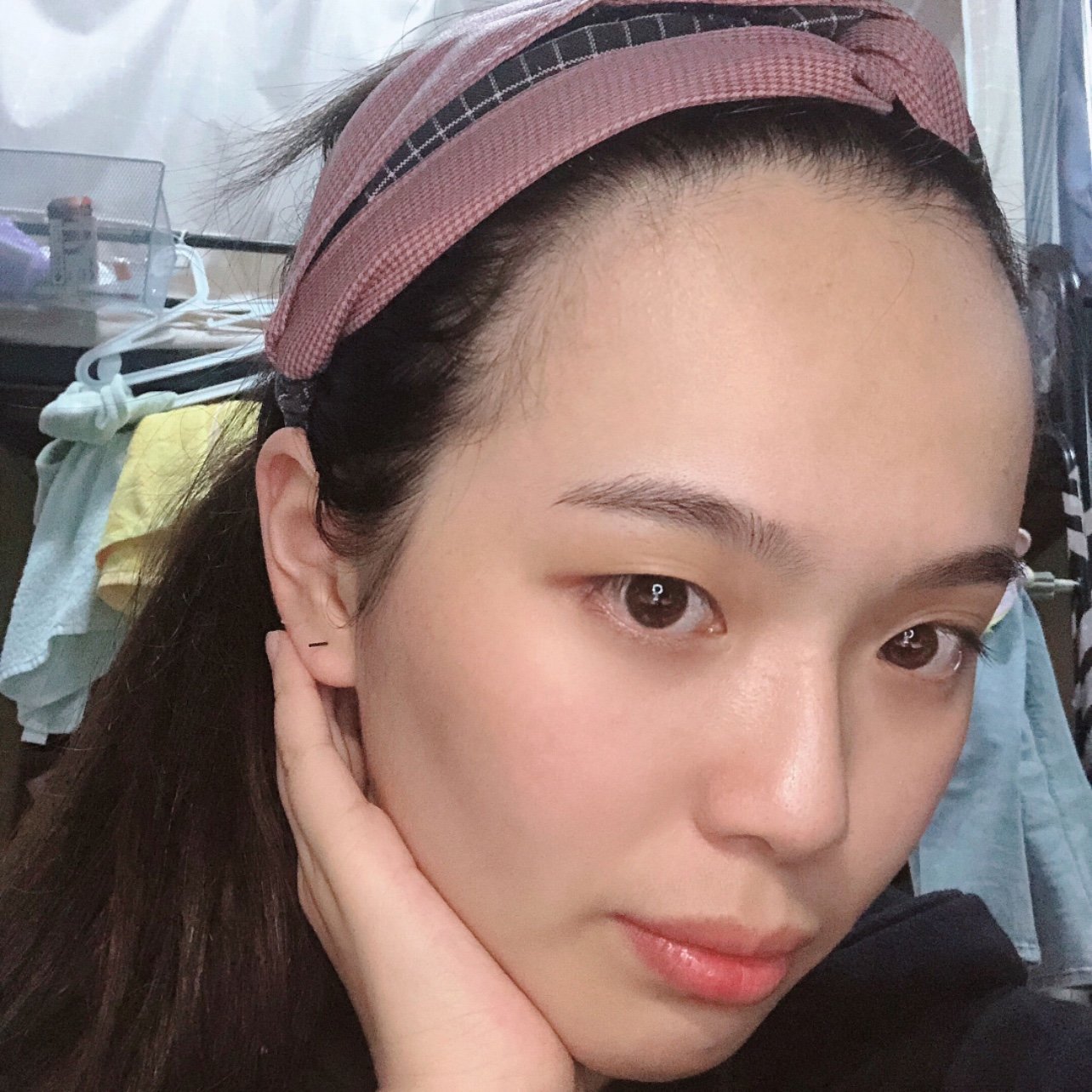 我的额头就是很大,发际线很靠后,之前一直都通过画发_圈子-新氧美容