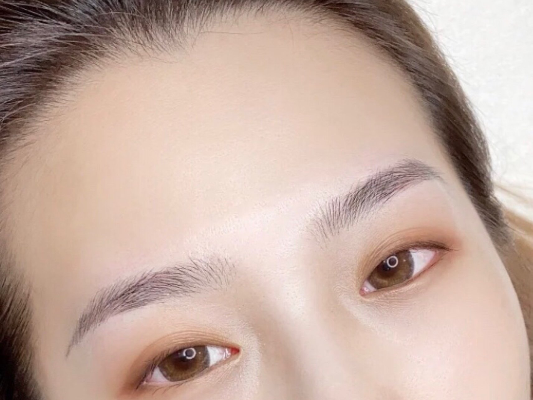 我纹的是根眉,做了很多功课,发现野生眉比较自然好看_圈子-新氧美容