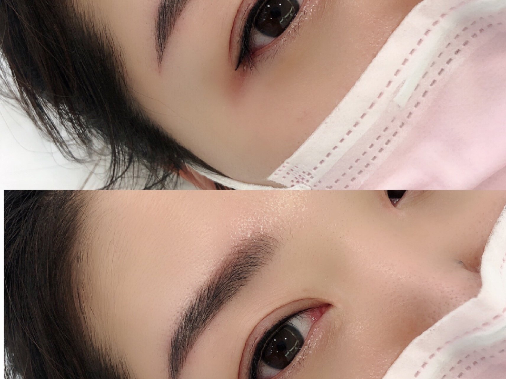 两个月后的美瞳线