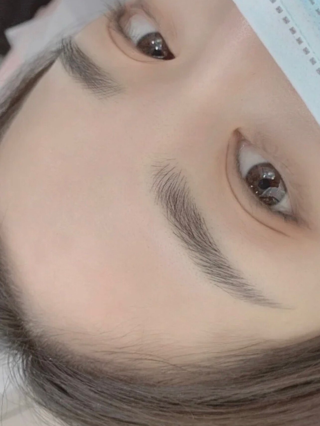 禹彤绣苑纹眉后的一周