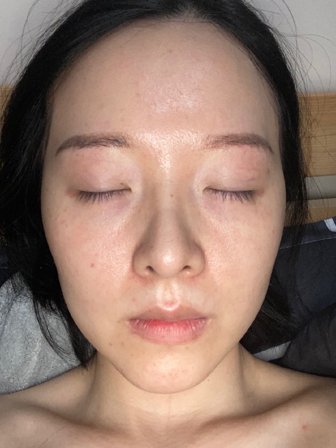 这是我洗眉的第15天,通过图片对比颜色是变淡了,估_圈子-新氧美容整形