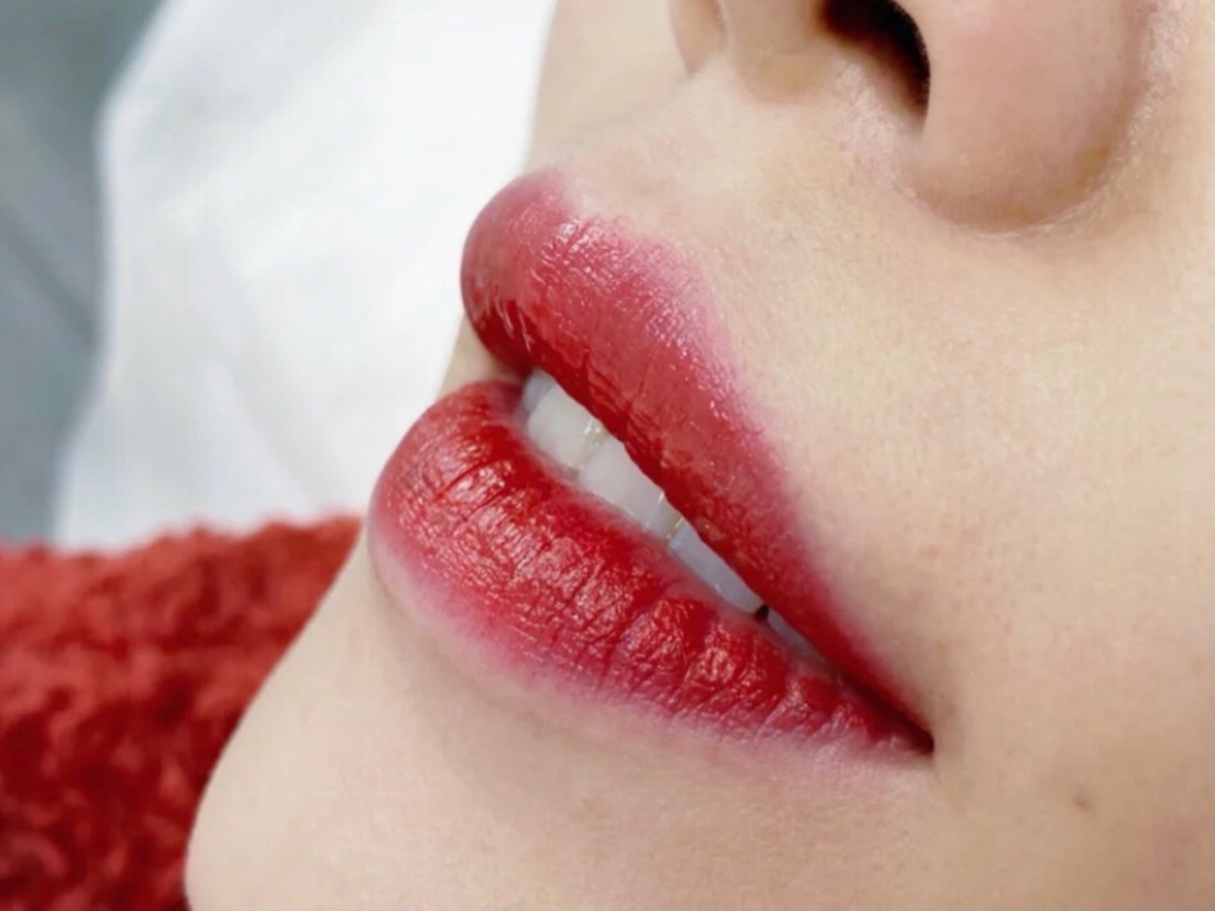 很早之前就种草半永久纹唇了,刚好最近在家休息,闲来_圈子-新氧美容