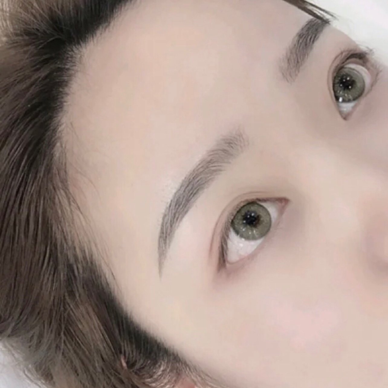 眉毛纹完觉得很好看自然,很有型有线条,平时化妆眉毛_圈子-新氧美容