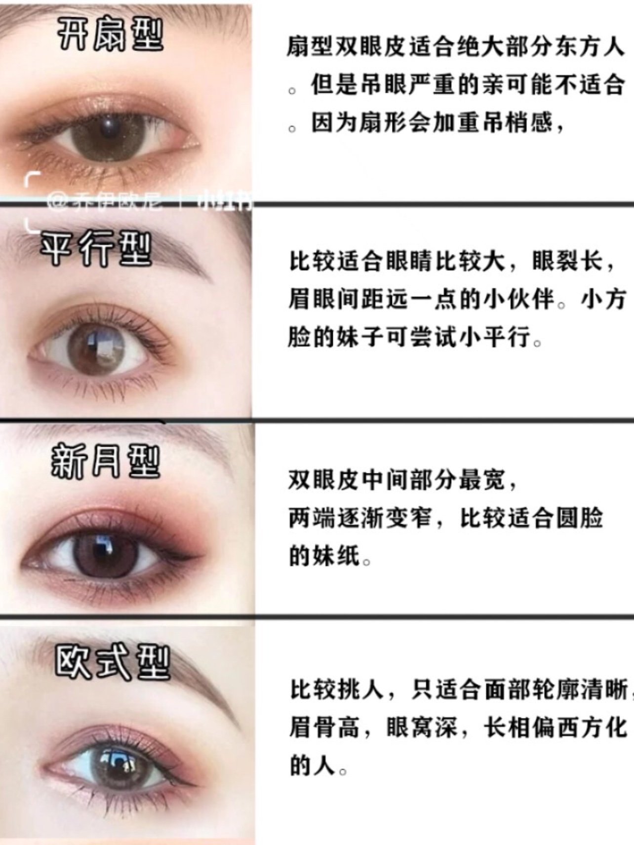 为啥呢 除了yi生技术的原因,欧尼觉得还有可能是选错了双眼皮形状!