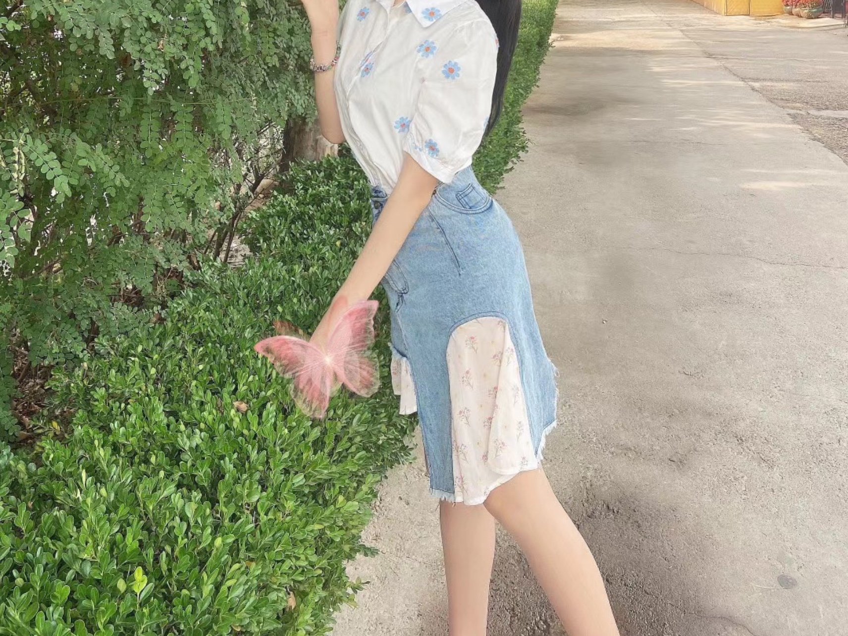 每次在街上看到那种腿长又瘦的小姐姐,看着我都羡慕.