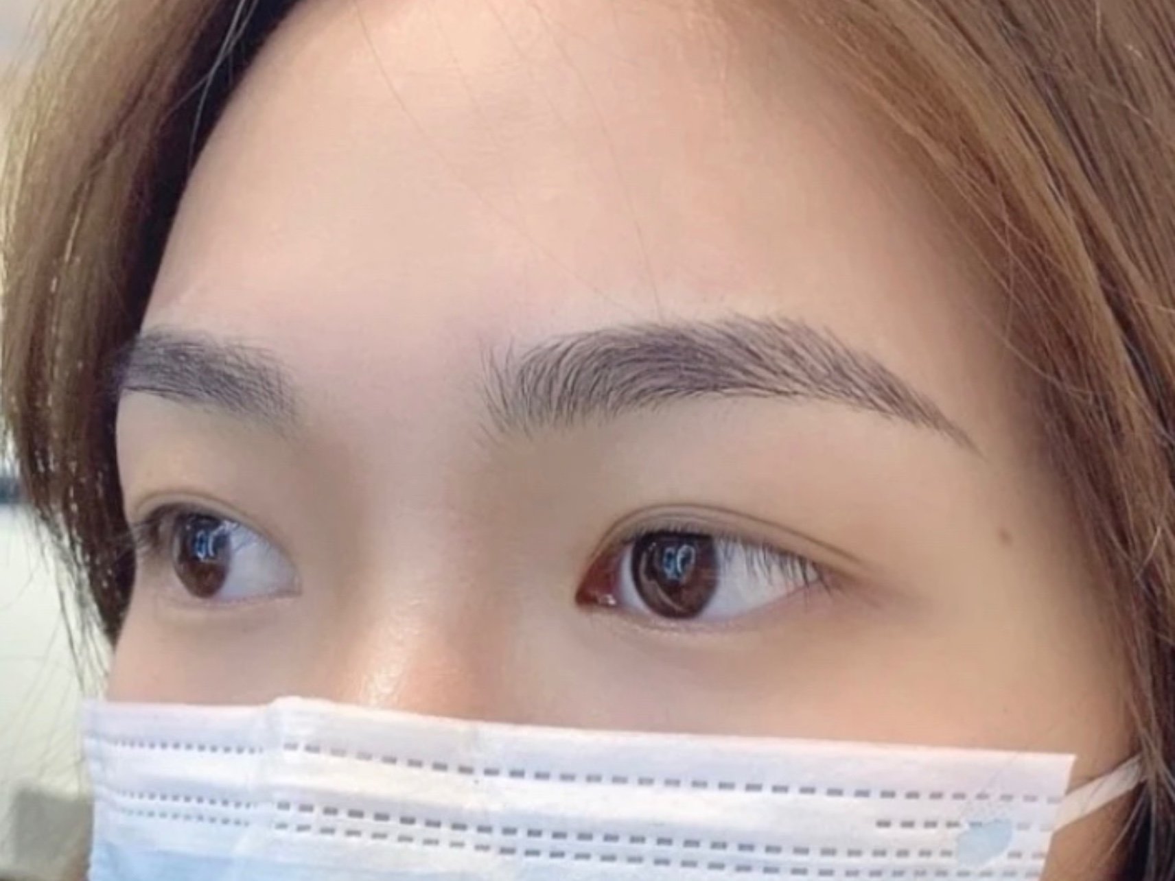 纹眉就纹最为自然的根眉!