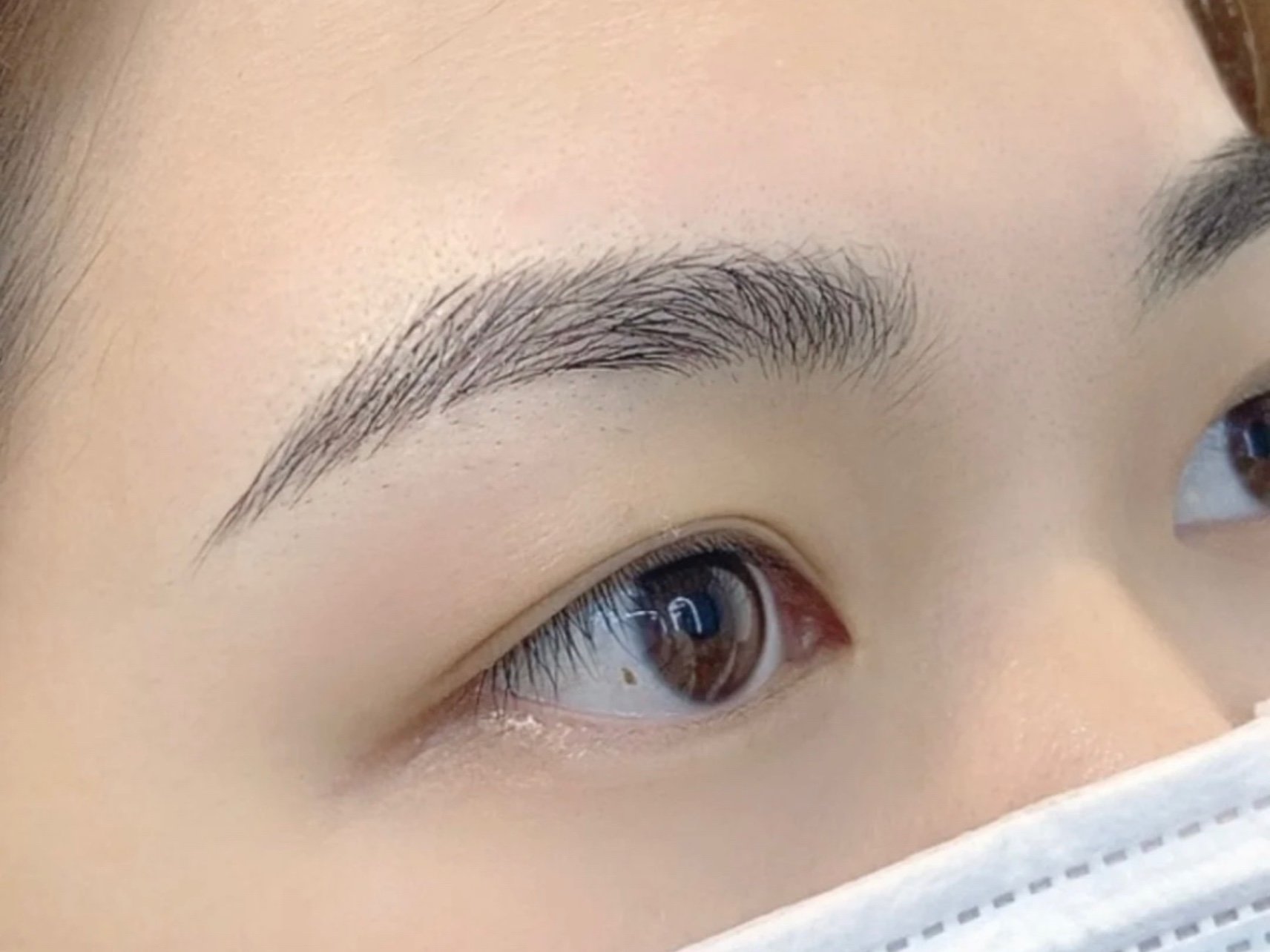 纹眉就纹最为自然的根眉!