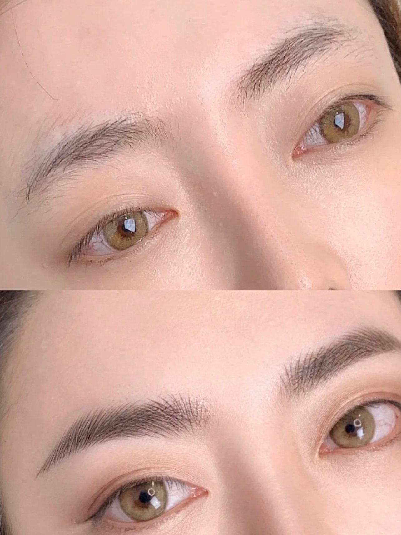 很喜欢现在火起来的野生眉～真的很自然我做的丝加雾手_圈子-新氧美容