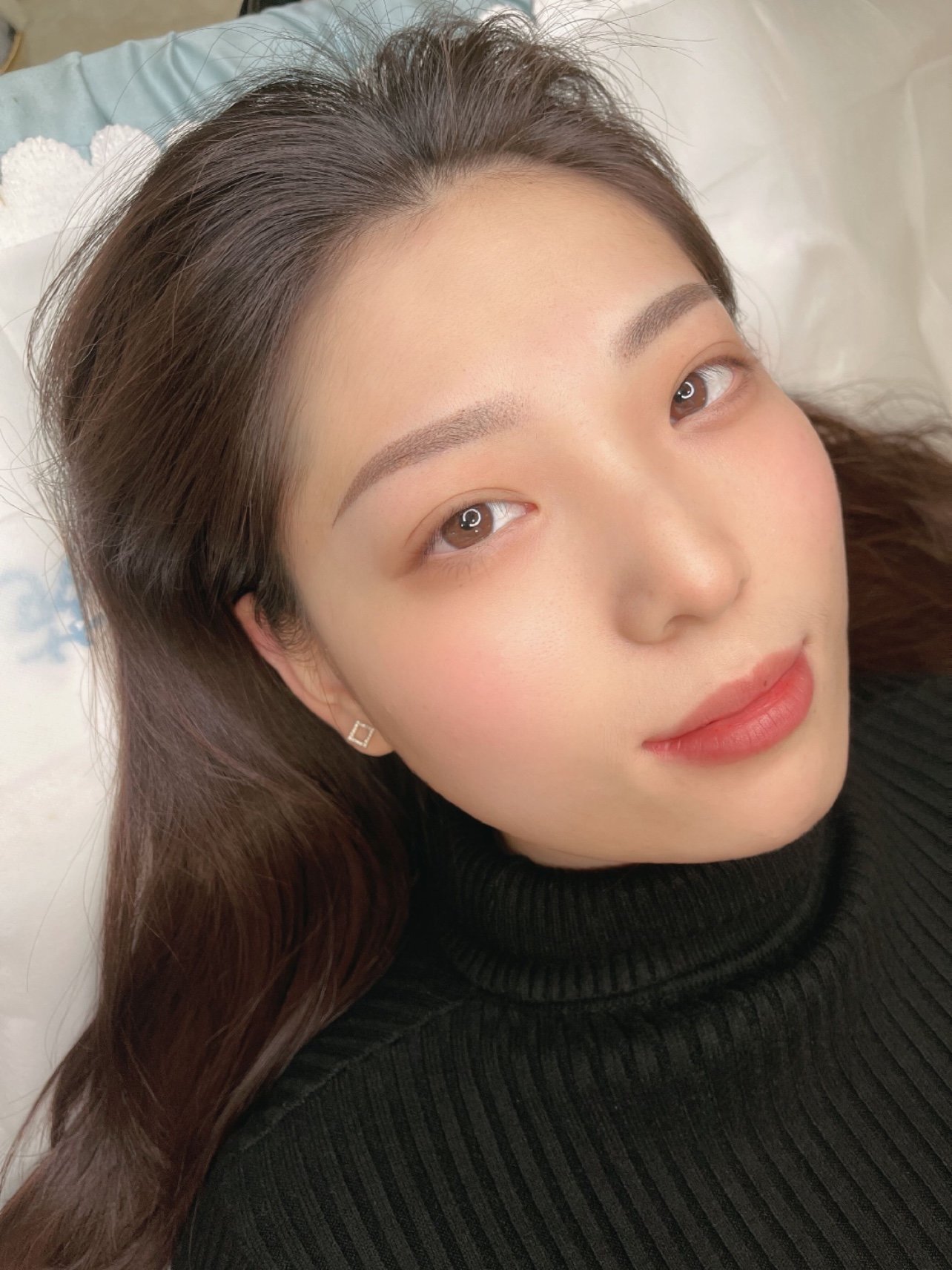 第一次纹眉的分享