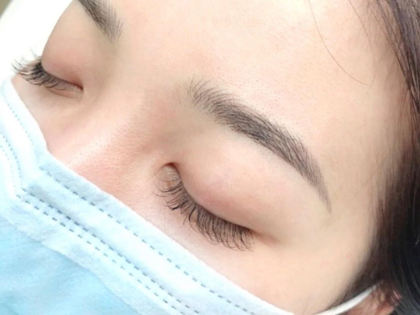 来莲姿娜纹眉啦,纹完之后真的纹眉太好看了!之前_圈子-新氧美容整形