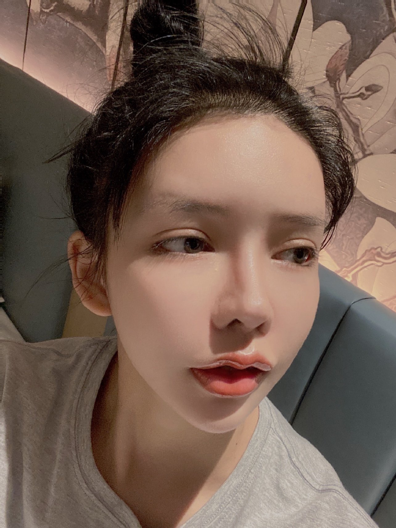 9595今天是我做纹唇的第7天,这个纹唇真的一