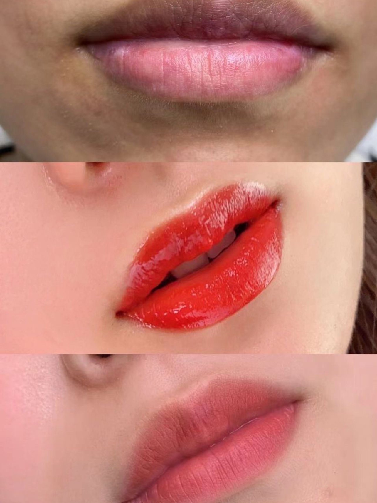 1现在纹唇老式纹唇