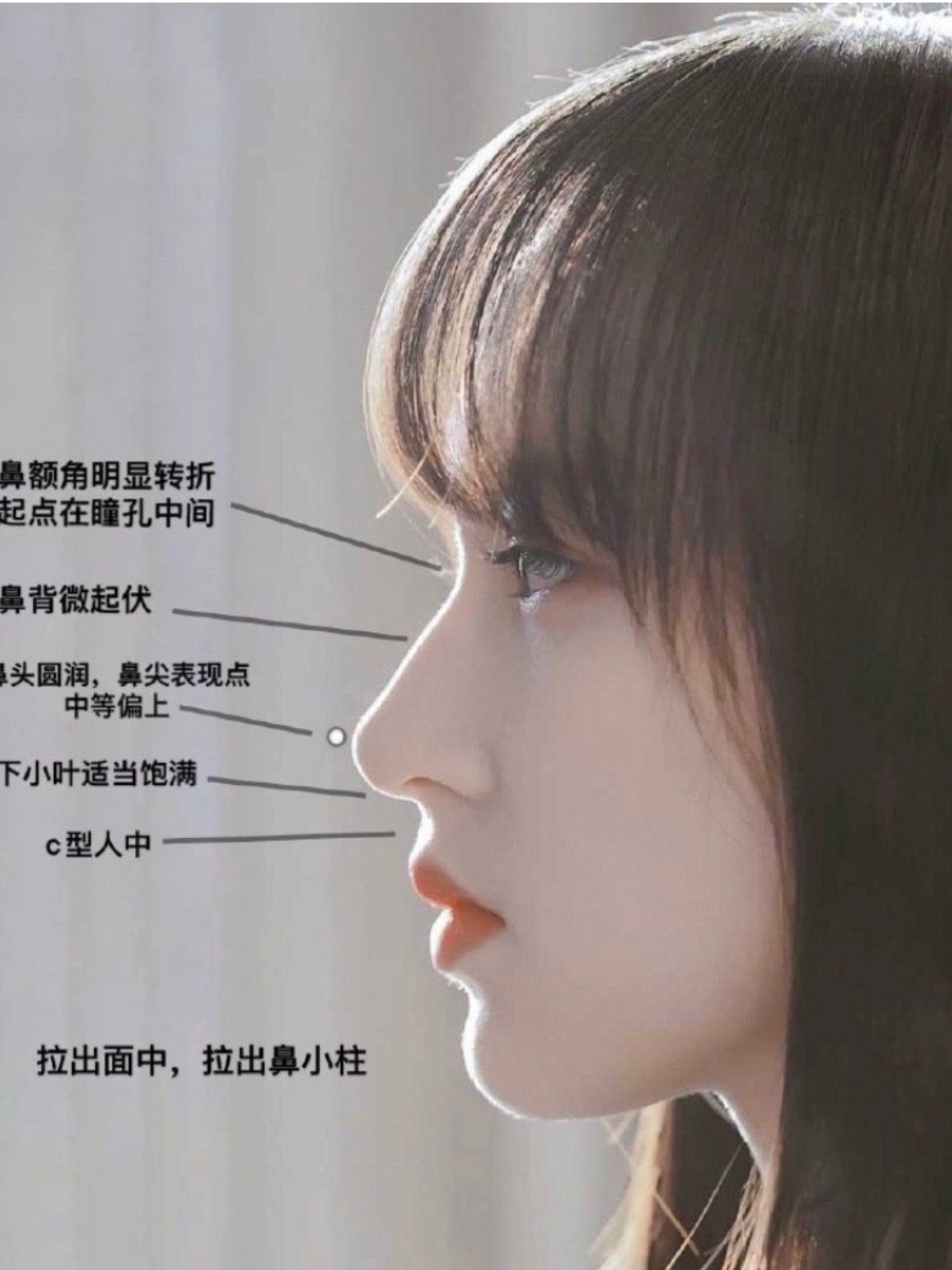 鼻额角:_圈子-新氧美容整形