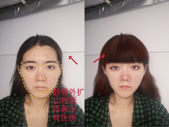 素人看臉|顴骨外擴至輪廓甜美少女