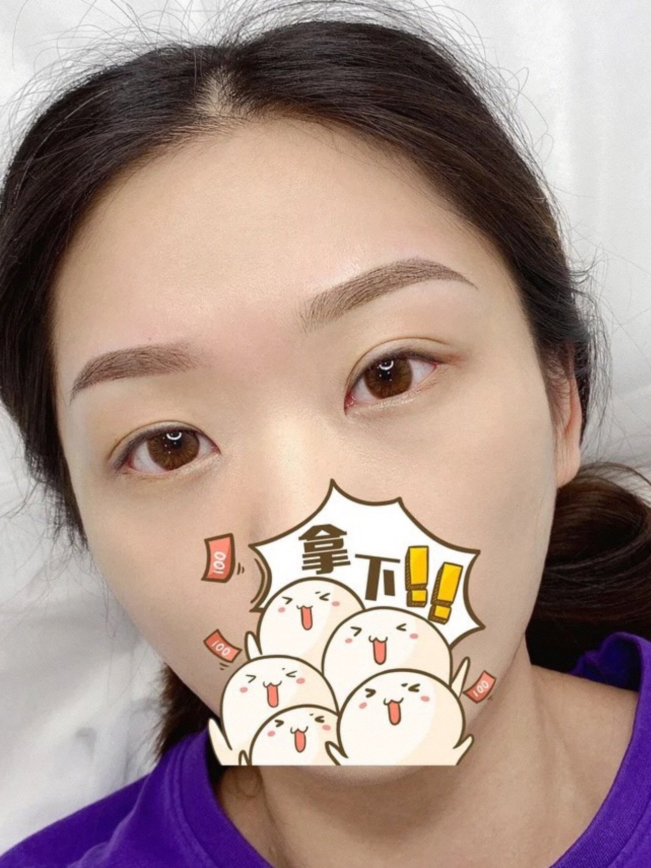 今天来分享我去莲姿娜纹眉的效果了,朋友一直推荐他们_圈子-新氧美容