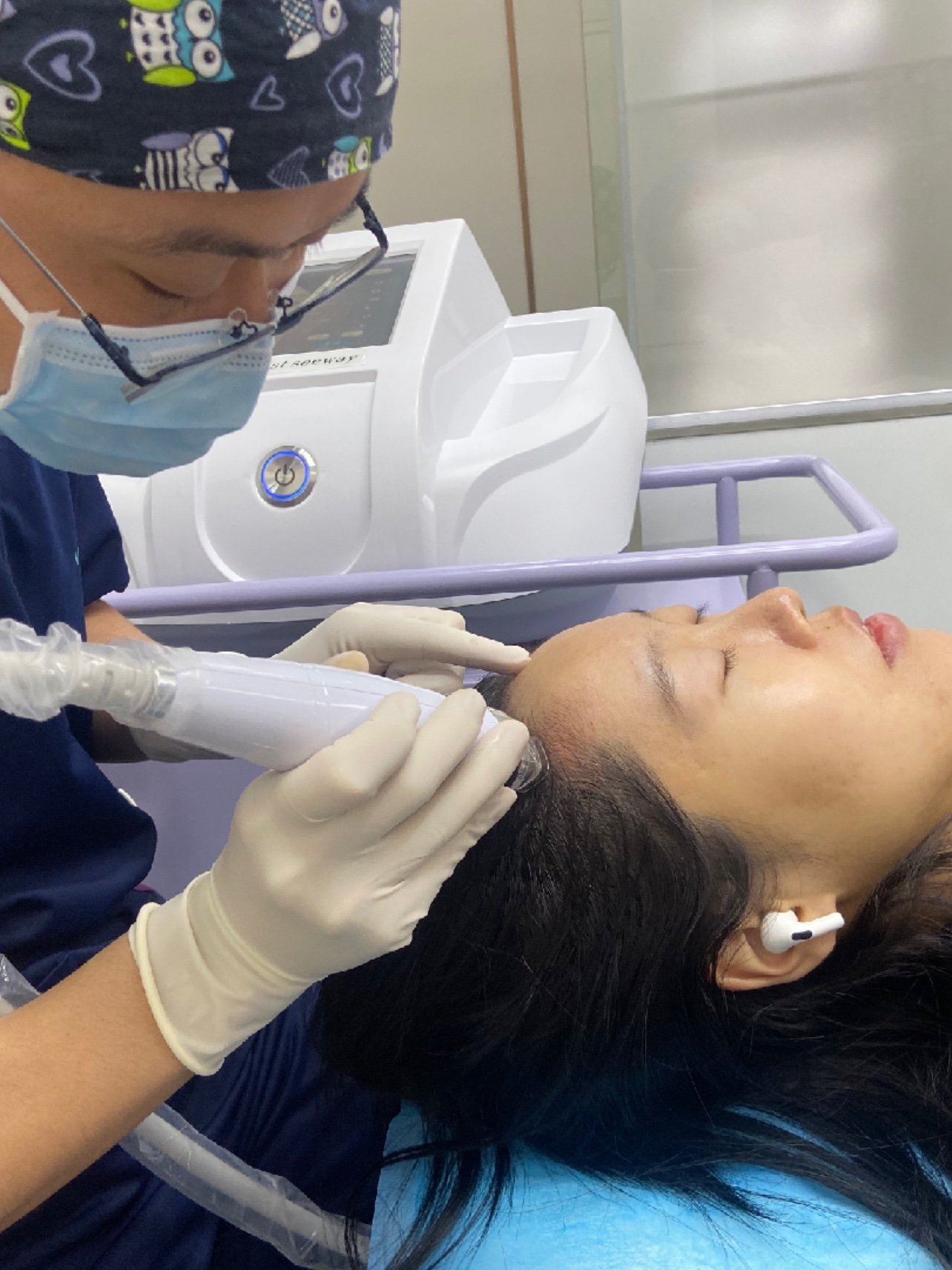 疗程体验——伊诺锶黄金微针特斯嘉头皮水光95体验机构_圈子-新氧