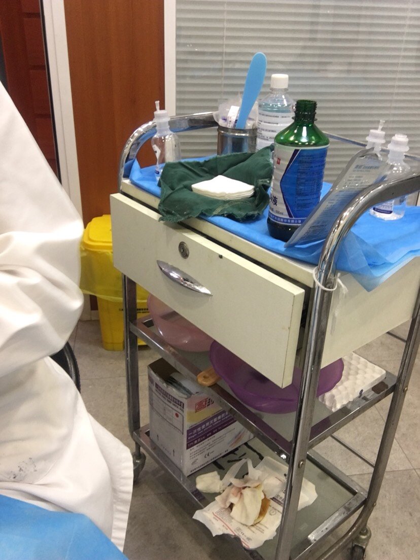 专业医美机构消毒到位环境卫生全程无菌操作没有隐形消费大夫还特意上