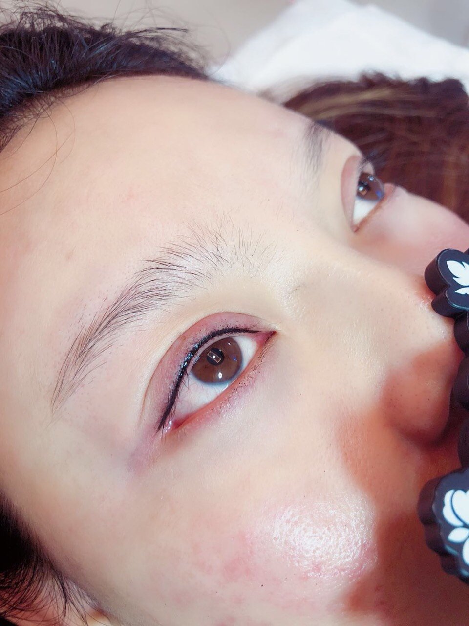 和朋友一起来的,顺便一起做个美瞳线,过程不疼,很满意,环境也不错