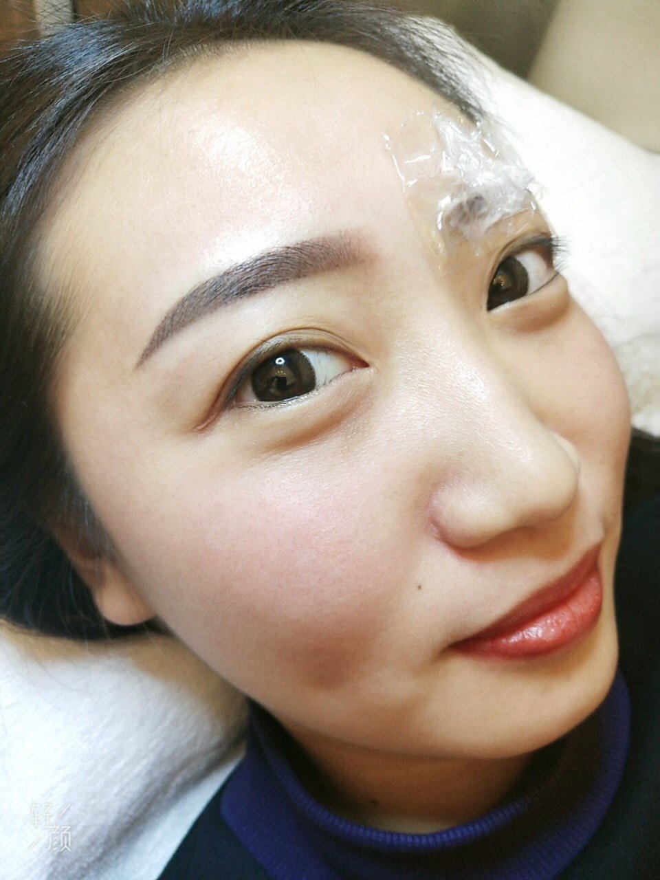 纹眉的小姑娘说放心不会疼的,就这样开_圈子-新氧美容整形