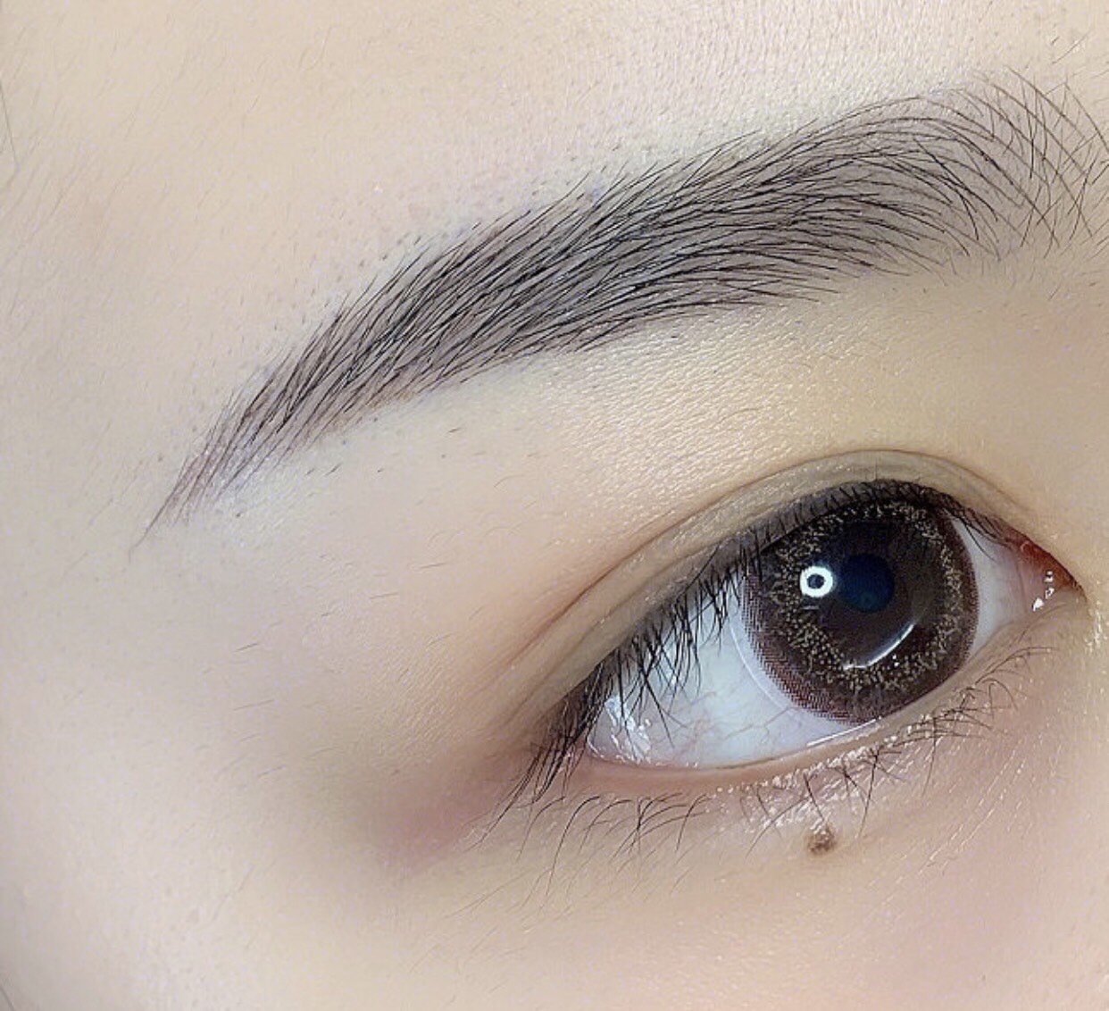 眉毛完全自然了,其实我就是来秀美美的照片的!