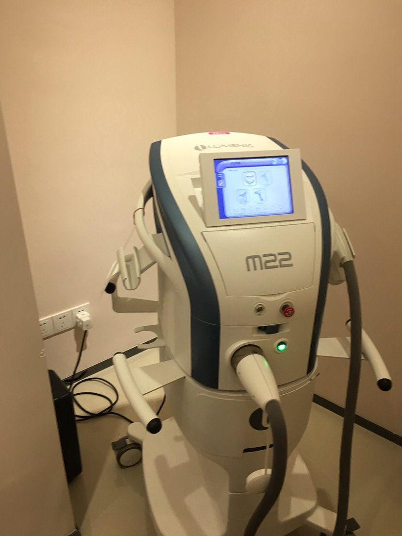 光子嫩肤也是分仪器的,这台m22仪器是里面最好的,_圈子-新氧美容整形