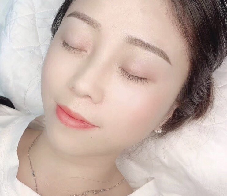 【66双眼皮节】【半永久纹眉】韩式半永久纹眉 丝影飘眉 纯植物色乳