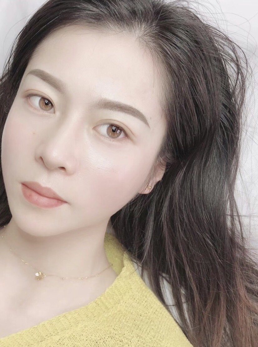 从来没有做过眉毛.