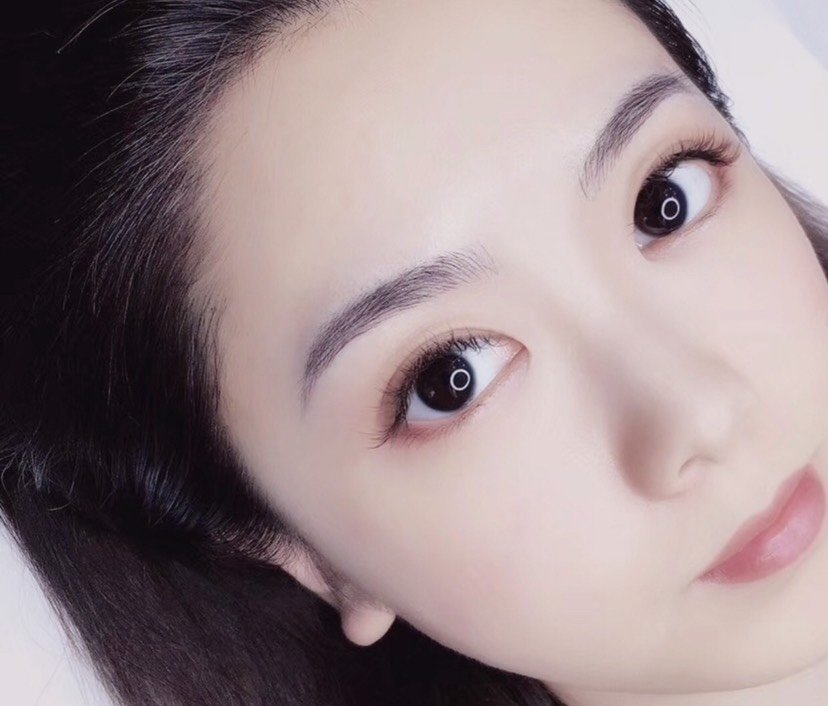 半永久纹眉半永久纹眉自然线条眉丝影飘眉眉形清新自然素颜出击