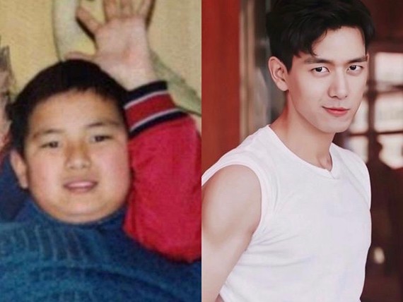 看看男♂明星们减肥前后对比 彭
