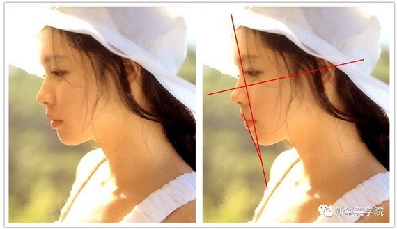 这两天刷微博的时候,刷到一张郑爽的45度角的侧面照_圈子-新氧美容