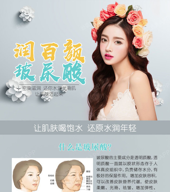 【玻尿酸】润百颜 润百颜白紫 1ml ,【润百颜玻尿酸】新店入驻留学