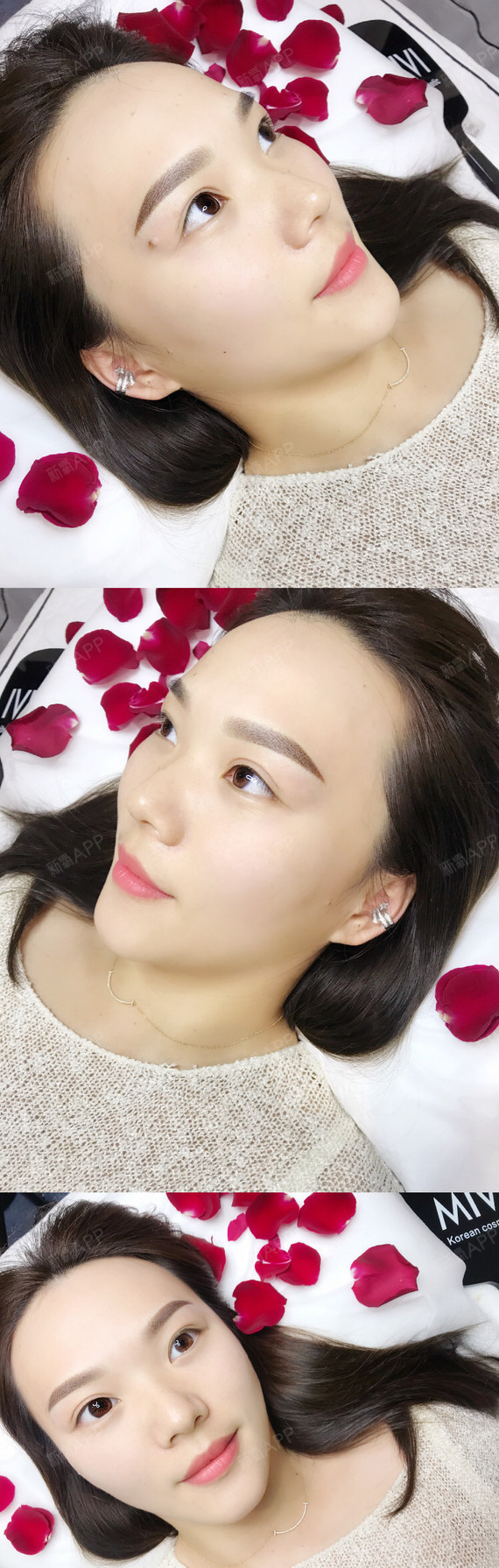 氧气xymuz半永久纹眉术后第14天美丽日记_新氧整形