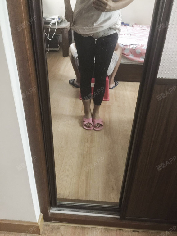 做完大腿环吸第二天啦,做之前腿围58cm,总共吸了_圈子-新氧美容整形