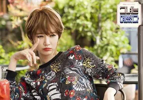 韩国第一短发美女,以前是长这样的?不知道大家还_圈子-新氧美容整形