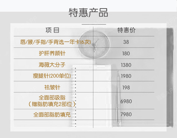 周诚擅长:眼部整形,鼻部整形,面部轮廓 商品详情 项目价格表 项目名称
