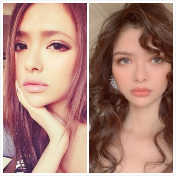 naomi的前后对比照