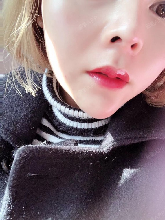 自然款的m唇加花瓣唇今天满月啦!好快哦!