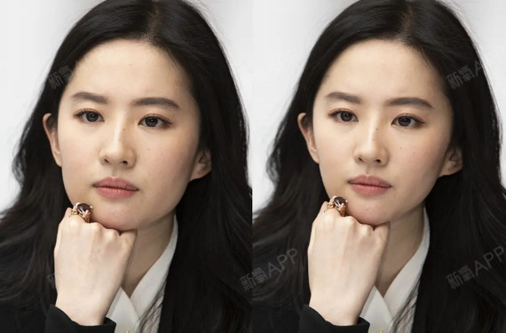 线条清晰的下颚线是轻盈感的主要来源