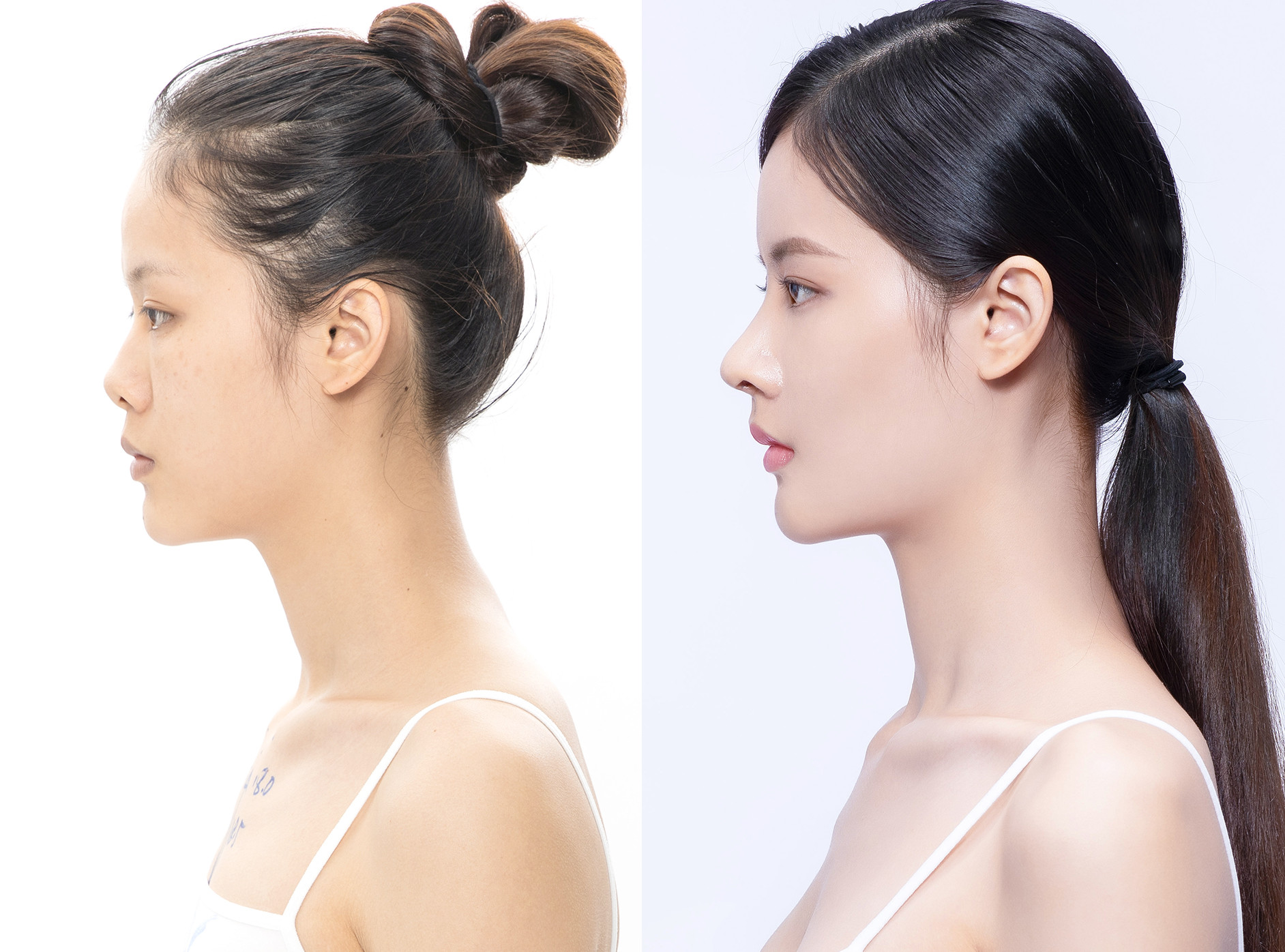 【方案设计】设计膨体垫鼻梁,膨体材料容易雕刻,并且不易透光